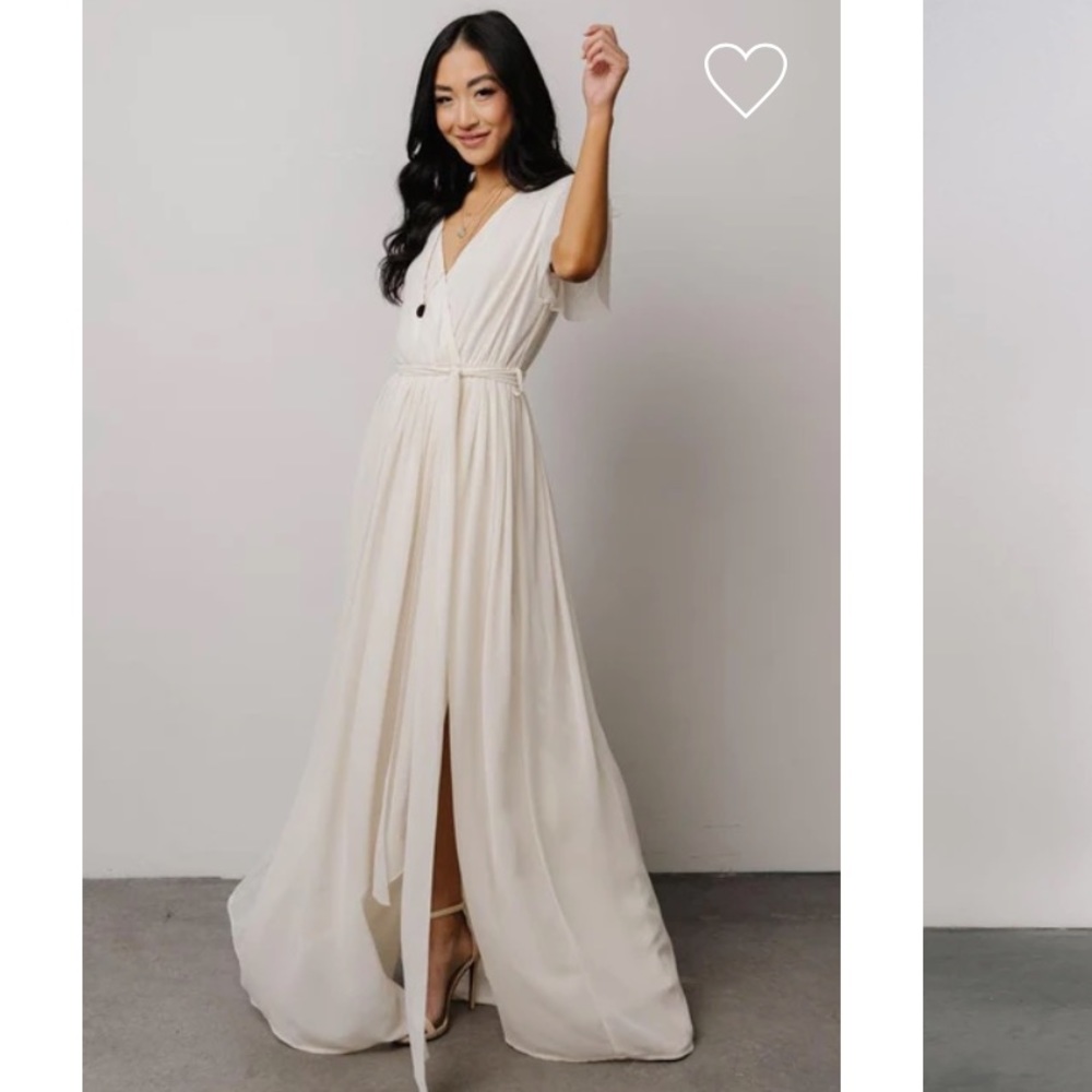 Baltic Born, white dress